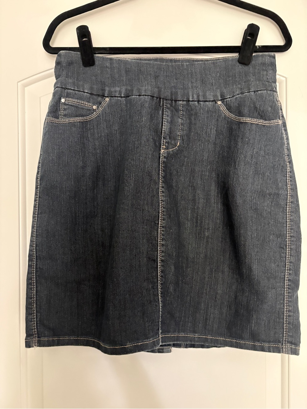 Jag Jeans Blue Denim A-Line Mini Skirt